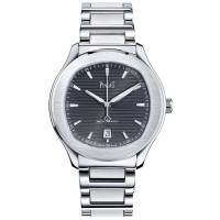 Réplique Montre Homme Piaget Polo Cadran Gris Acier G0A41003