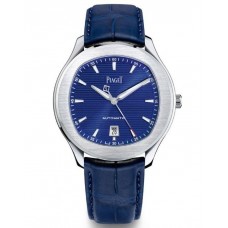 Réplique Montre Piaget Polo S automatique pour homme avec cadran bleu G0A43001