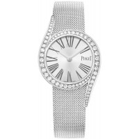 Réplique Montre Piaget Limelight Gala avec cadran argenté et diamant en or blanc pour femme G0A44212