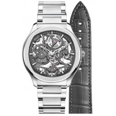 Réplique Montre Homme Piaget Polo Skeleton Gris Acier G0A45001