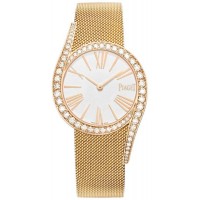 Réplique Montre Piaget Limelight Gala avec cadran argenté et diamant en or rose pour femme G0A45213