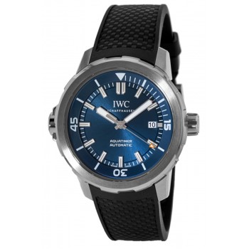 Réplique Montre IWC Aquatimer Automatic Expedition Jacques-Yves Cousteau pour homme avec cadran bleu IW329005