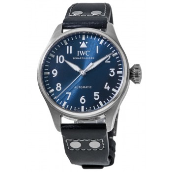 Réplique Montre IWC Pilot's Big Pilot avec cadran bleu 43 mm pour homme IW329303-PO