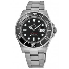 Réplique Montre pour homme Rolex Sea-Dweller 43 mm avec cadran noir Oystersteel M126600-0001