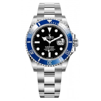 Réplique Montre pour homme Rolex Submariner Date cadran noir or blanc M126619LB-0003