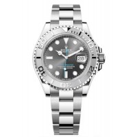 Réplique Montre Rolex Yacht-Master 40 à cadran ardoise Rolesium pour homme M126622-0001