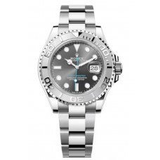 Réplique Montre Rolex Yacht-Master 40 à cadran ardoise Rolesium pour homme M126622-0001