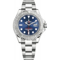 Réplique Montre Rolex Yacht-Master 40 pour homme à cadran bleu M126622-0002