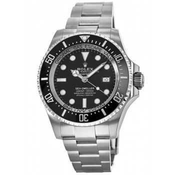 Réplique Montre Rolex Sea-Dweller DEEPSEA D-Black pour homme en acier inoxydable M126660-0001