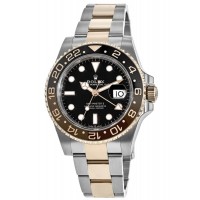 Réplique Rolex GMT Master ll Root Beer Or Rose &amp; Montre Homme Acier M126711CHNR-0002