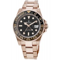 Réplique Montre pour homme Rolex GMT Master ll Root Beer en or Everose 18 carats M126715CHNR-0001