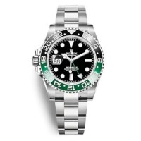 Réplique Montre Rolex GMT Master ll Sprite Lefty Oyster pour homme M126720VTNR-0001