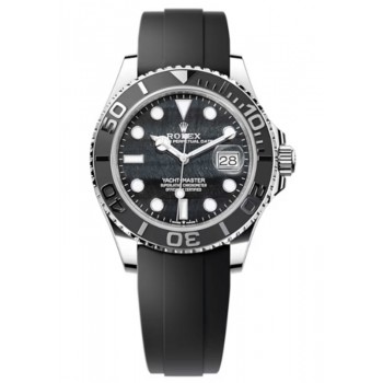 Réplique Montre Rolex Yacht-Master 42 Falcon's Eye Dial en or blanc 18 carats Oysterflex pour homme M226659-0004