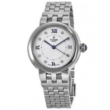 Réplique Montre Tudor Clair De Rose 34 mm avec cadran blanc en acier inoxydable pour femme M35800-0004