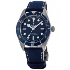 Réplique Montre Tudor Black Bay Fifty-Eight pour homme avec cadran bleu et bracelet en cuir M79030B-0002