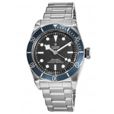 Réplique Montre Tudor Black Bay 41 automatique pour homme en acier inoxydable avec lunette bleue M79230B-0008