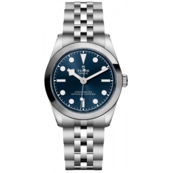 Réplique Montre Tudor Black Bay Advisor pour homme en acier avec cadran bleu M79600-0002