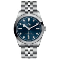 Réplique Montre pour femme Tudor Black Bay 31 en acier avec cadran bleu diamant M79600-0005