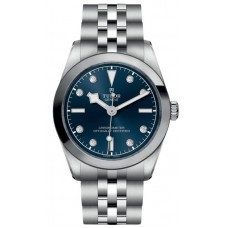 Réplique Montre pour femme Tudor Black Bay 31 en acier avec cadran bleu diamant M79600-0005