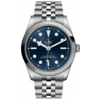 Réplique Montre pour femme Tudor Black Bay 36 en acier avec cadran bleu diamant M79640-0005