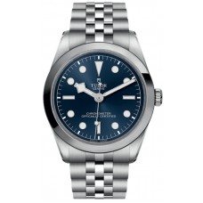 Réplique Montre pour femme Tudor Black Bay 36 en acier avec cadran bleu diamant M79640-0005