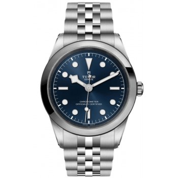 Réplique Montre pour homme Tudor Black Bay 41 en acier avec cadran bleu M79680-0002