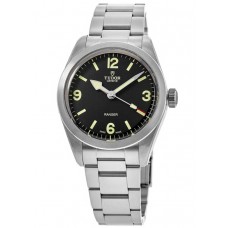 Réplique Montre Tudor Ranger automatique pour homme en acier avec cadran noir M79950-0001