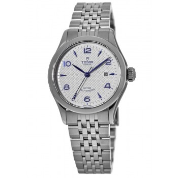 Réplique Montre pour femme Tudor 1926 en acier inoxydable avec cadran opalin de 28 mm M91350-0005