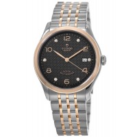 Réplique Montre pour homme Tudor 1926 39 mm en or rose et acier avec cadran noir M91551-0004