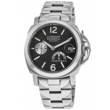 Réplique Montre automatique pour homme Panerai Luminor Power Reserve 40 mm avec cadran noir PAM00126-PO