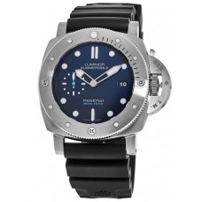 Réplique Montre pour homme Panerai Submersible 47 mm BMG-TECH avec cadran bleu en titane PAM00692