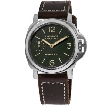 Réplique Montre Panerai Luminor Marina 8 Days pour homme en édition limitée avec cadran vert PAM00911-PO