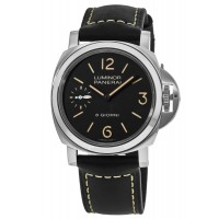 Réplique Montre Panerai Luminor Base 44 mm pour homme en acier avec cadran noir PAM00915-SD