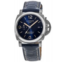 Réplique Montre Panerai Luminor 1950 GMT automatique pour homme avec cadran bleu PAM01033