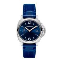 Réplique Montre Panerai Luminor Due 38 mm automatique pour homme avec cadran bleu PAM01273