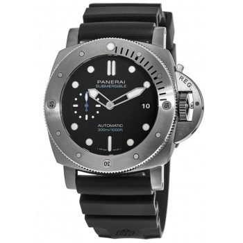 Réplique Montre Panerai Luminor Submersible 1950 3 Days Titanio 47MM Cadran Noir Pour Homme PAM01305