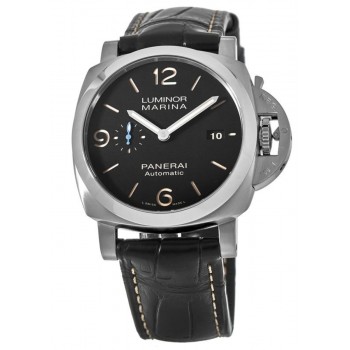 Réplique Montre Panerai Luminor Marina Automatique Acciaio 44 mm pour homme avec cadran noir PAM01312