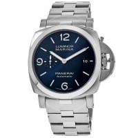 Réplique Montre Panerai Luminor Marina pour homme en acier avec cadran bleu PAM01316