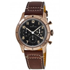 Réplique Montre Breitling Aviator 8 AVI 1953 Edition chronographe en or rose 18 carats pour homme RB0920131B1X1