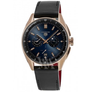 Réplique Montre pour homme Tag Heuer Connected Calibre E4 - 42 mm Golden Bright Edition SBR8011.BC6652