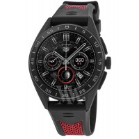 Réplique Montre pour homme Tag Heuer Connected Sport Edition avec bracelet en caoutchouc SBR8A80.EB0259