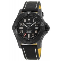 Réplique Montre Breitling Avenger Automatic 45 Seawolf Night Mission pour homme en titane noir V17319101B1X1