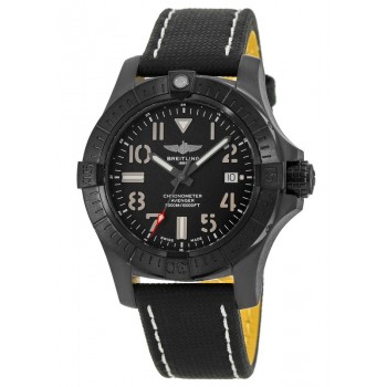 Réplique Montre Breitling Avenger Automatic 45 Seawolf Night Mission pour homme en titane noir V17319101B1X1