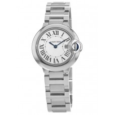 Réplique Montre Cartier Ballon Bleu 28 mm pour femme W69010Z4