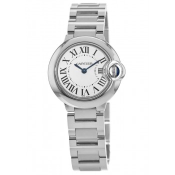 Réplique Montre Cartier Ballon Bleu 28 mm pour femme W69010Z4