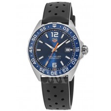 Réplique Montre pour homme Tag Heuer Formule 1 à quartz avec cadran bleu WAZ1010.FT8024