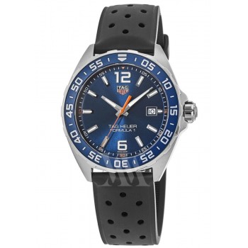 Réplique Montre pour homme Tag Heuer Formule 1 à quartz avec cadran bleu WAZ1010.FT8024