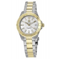 Réplique Tag Heuer Aquaracer Lady 300M 32MM Or Jaune &amp; Montre Femme Acier WBD1320.BB0320