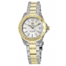 Réplique Tag Heuer Aquaracer Lady 300M 32MM Or Jaune &amp; Montre Femme Acier WBD1320.BB0320