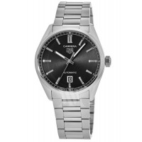 Réplique Montre pour homme Tag Heuer Carrera automatique en acier avec cadran noir WBN2110.BA0639